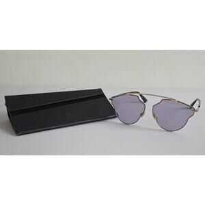 Christian Dior DiorSoRealPop Gold Frame Sunglasses
